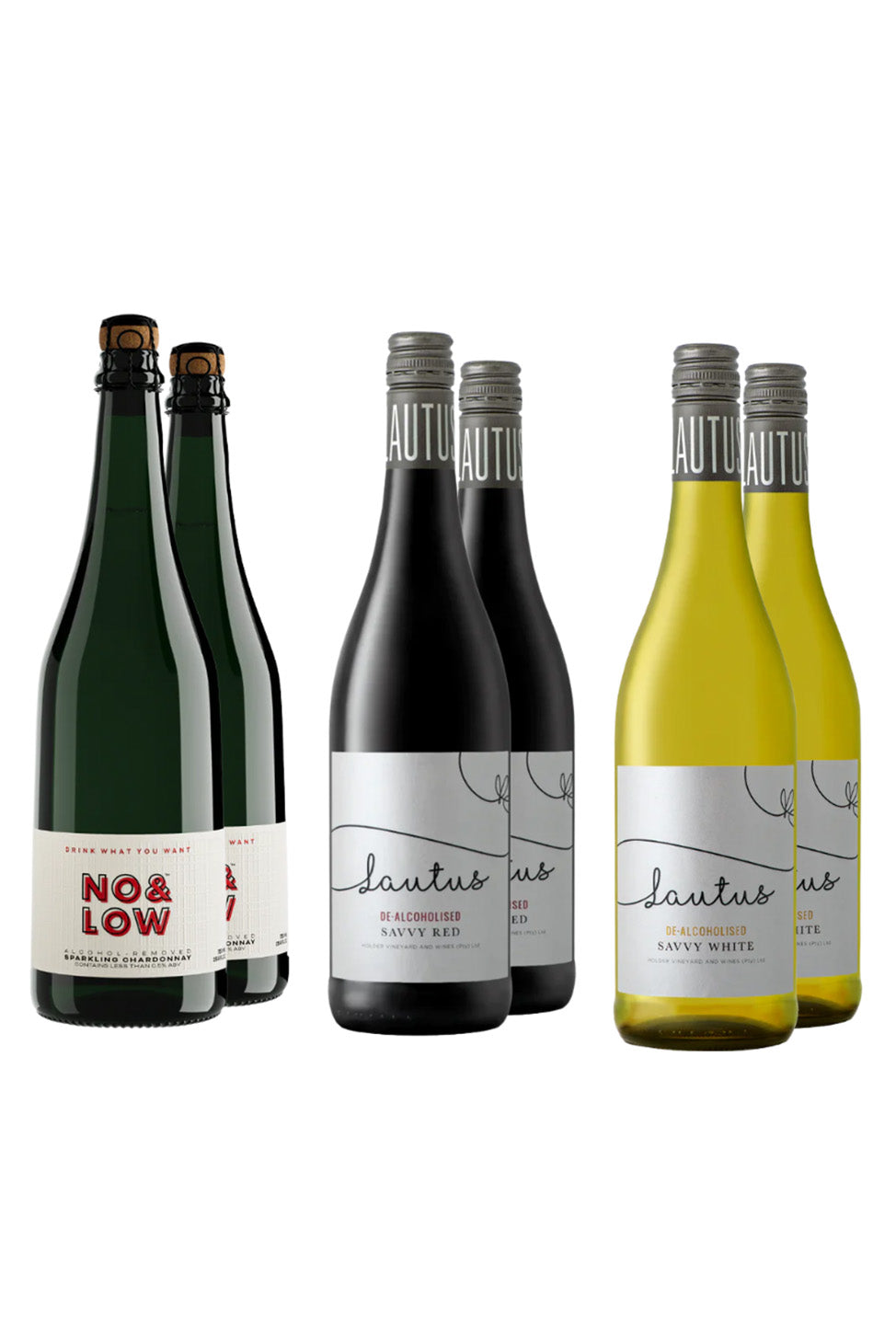 Non-Alcoholic Wine Starter Kit - 6 Non-Alcoholic Wines · No &amp; Low