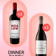 "Dinner Party Reds" - Best Non-Alcoholic Red Wines (6-Pack)