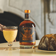 Lyre's non-alcoholic whiskey eggnog cocktail