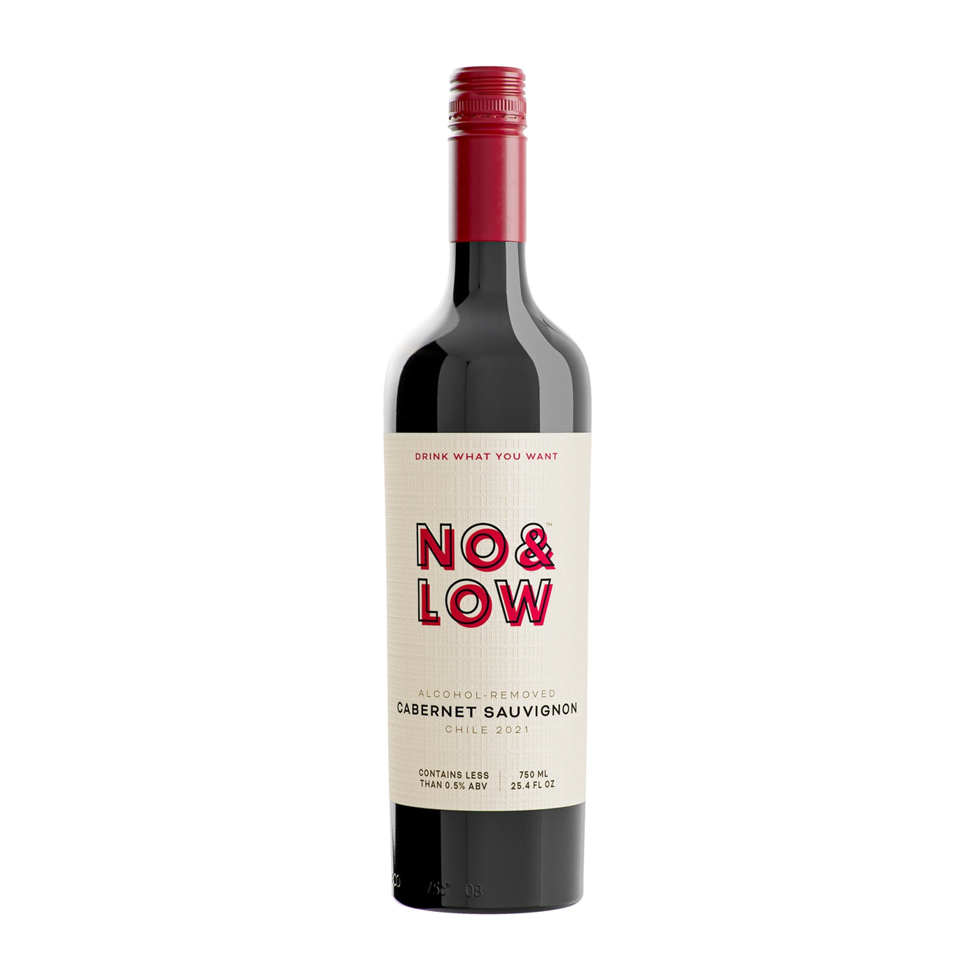 No & Low non-alcoholic Cabernet Sauvignon red wine alternative