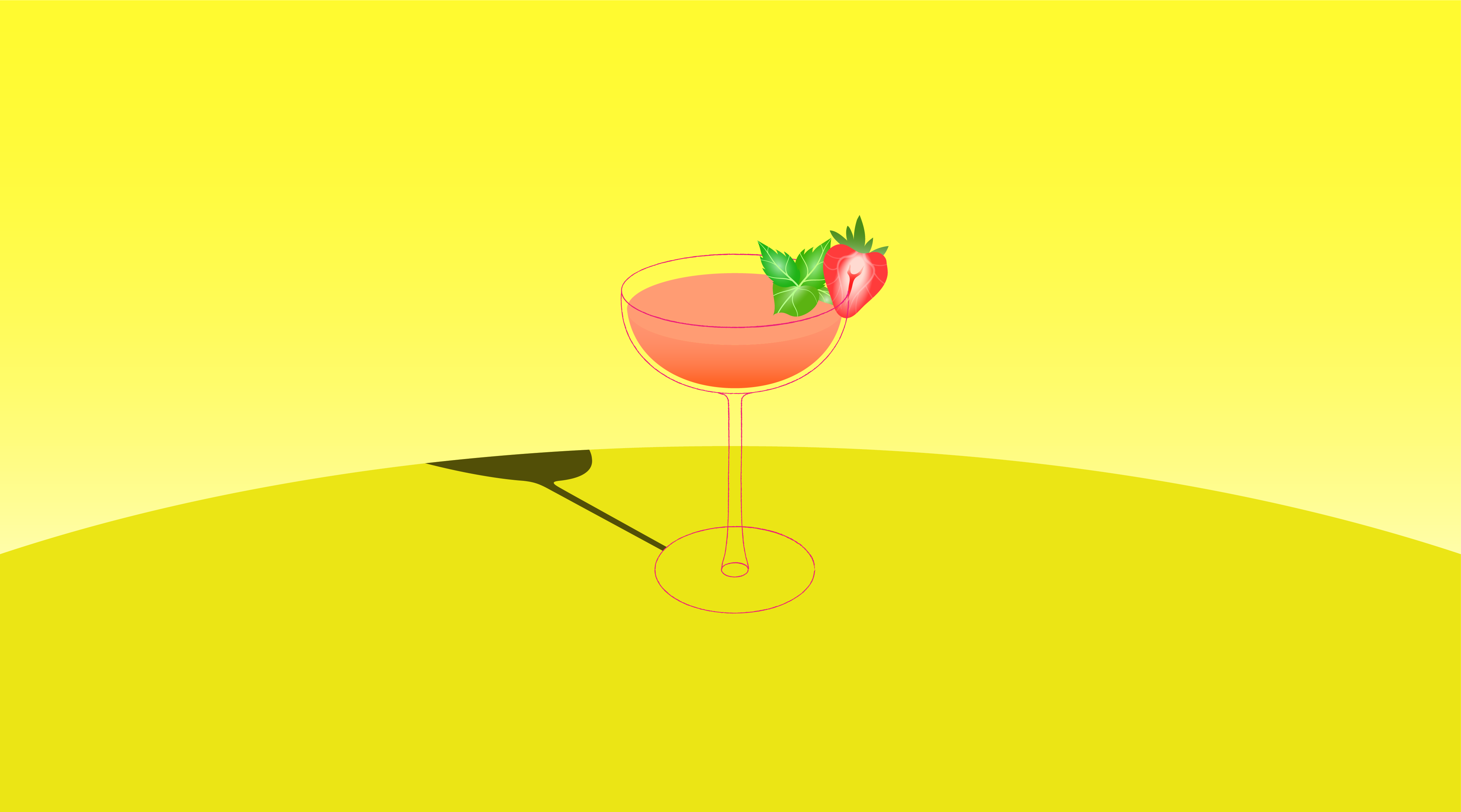 Non-alcoholic strawberry daiquiri mocktail recipe