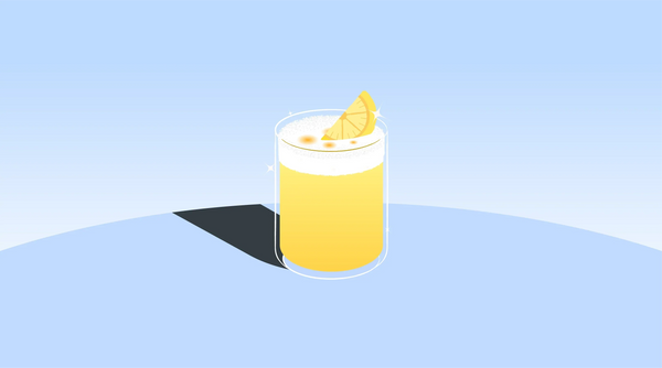 Whiskey Sour Mocktail
