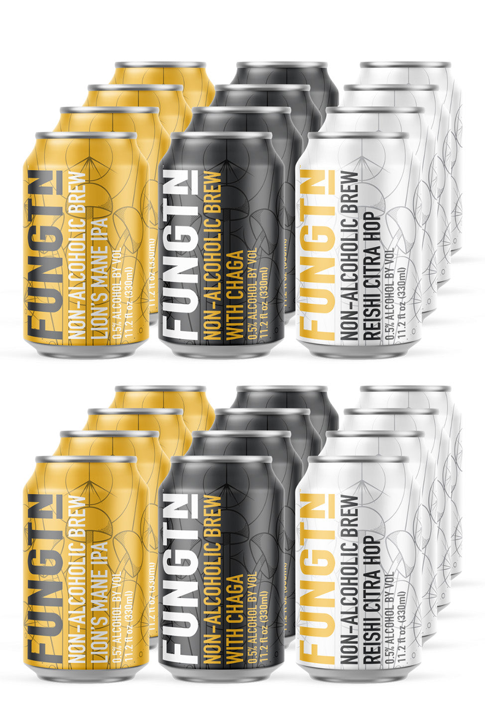 Fungtn Beer Bundle - Non Alcoholic Beer 24-pack