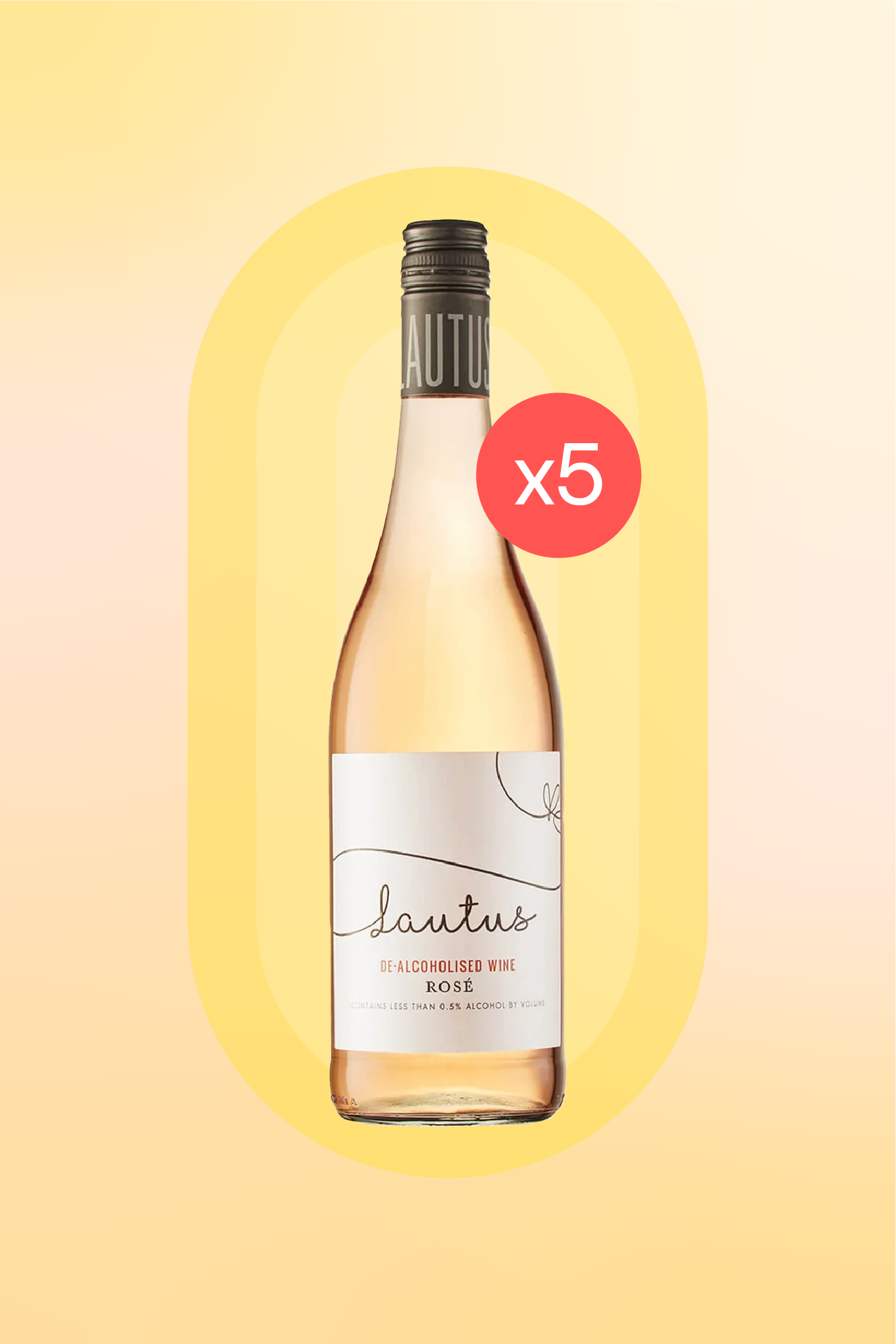 Lautus Non-Alcoholic Rosé Wine