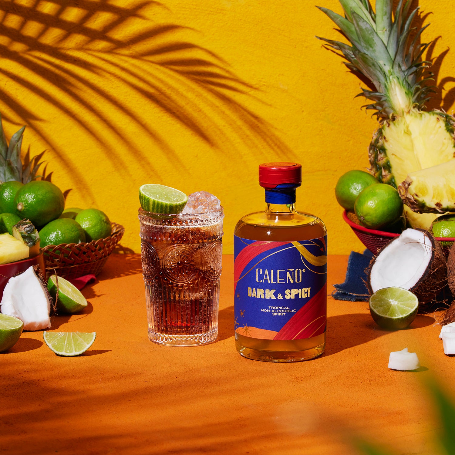 Non-alcoholic rum Caleño Dark & Spicy