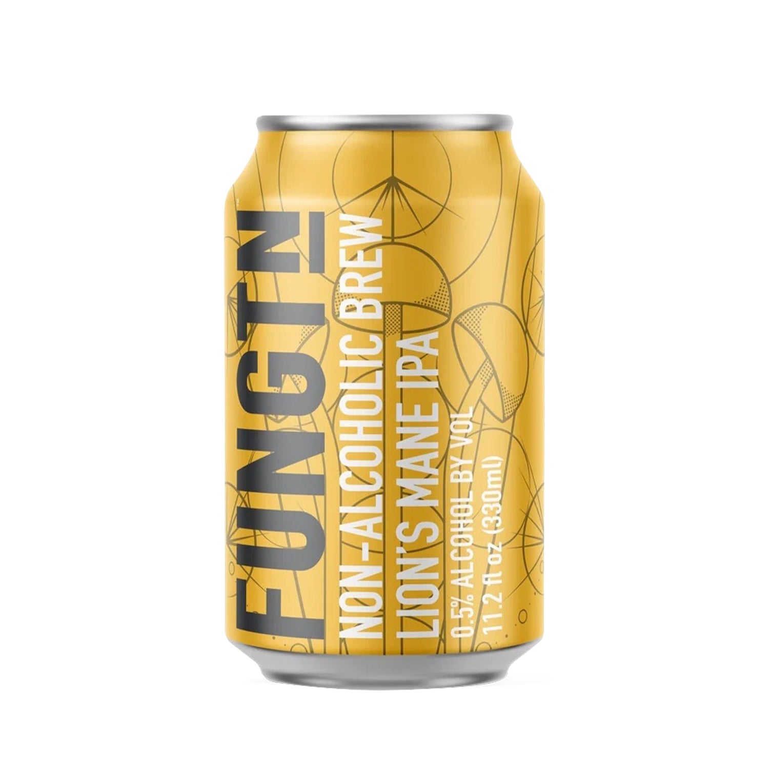 Fungtn Lion's Mane IPA - Non-Alcoholic Beer (6-Pack)