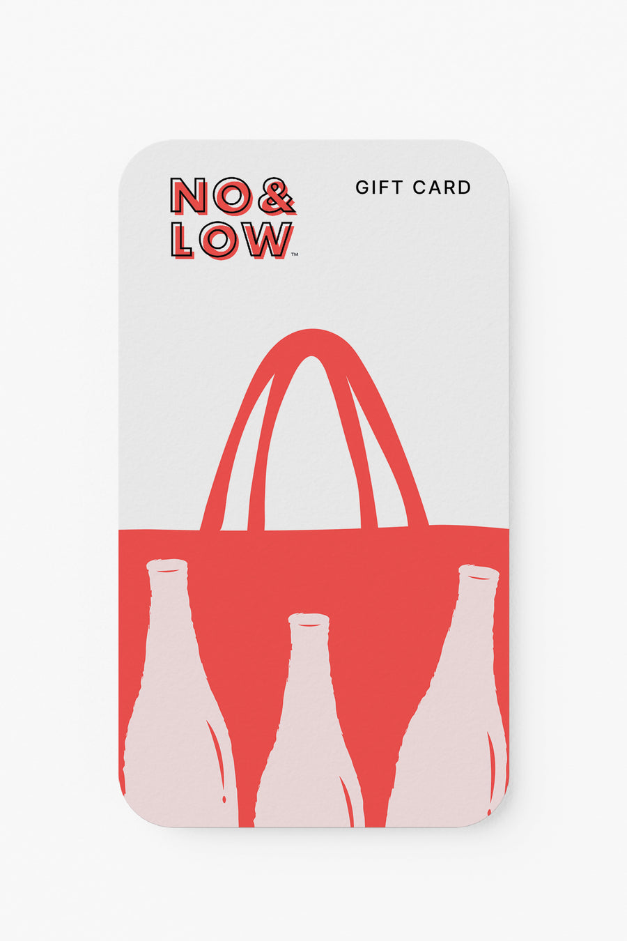 No & Low gift card non-alcoholic shop