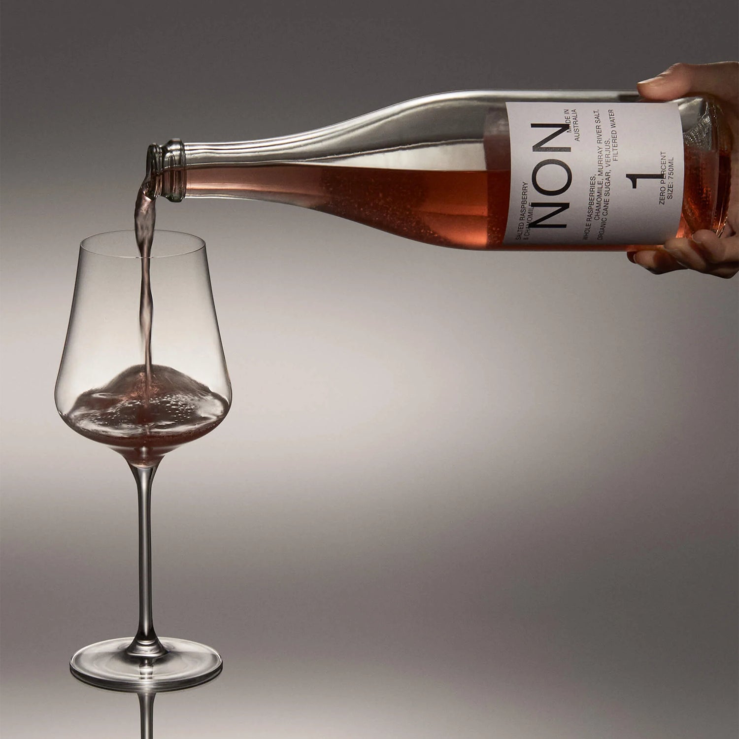 NON #1 Salted Raspberry & Chamomile - Non-Alcoholic Rosé Wine Alternative