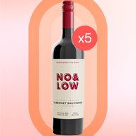 No & Low non-alcoholic Cabernet Sauvignon red wine alternative