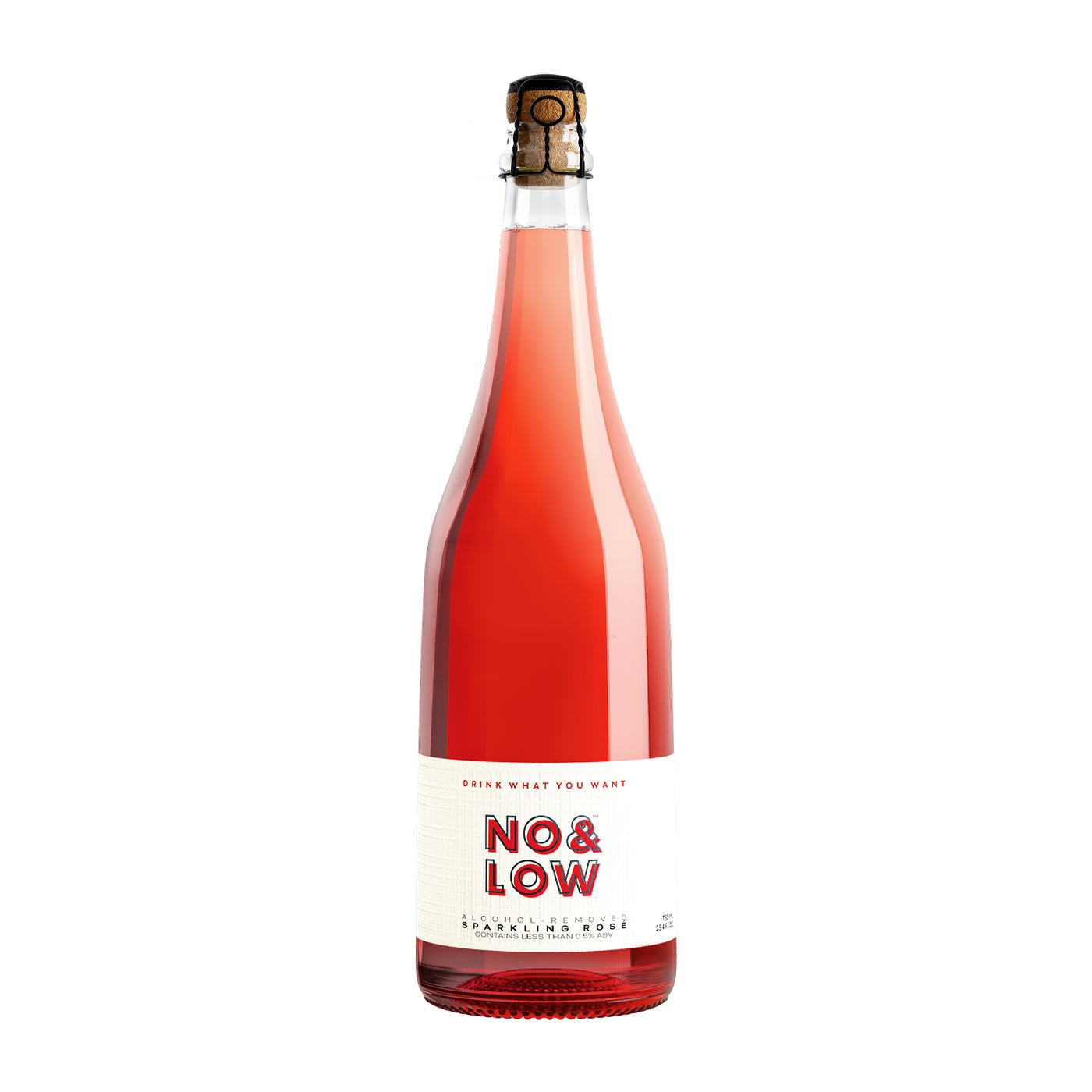 No & Low Sparkling Rosé - Non-Alcoholic Sparkling Rosé Wine