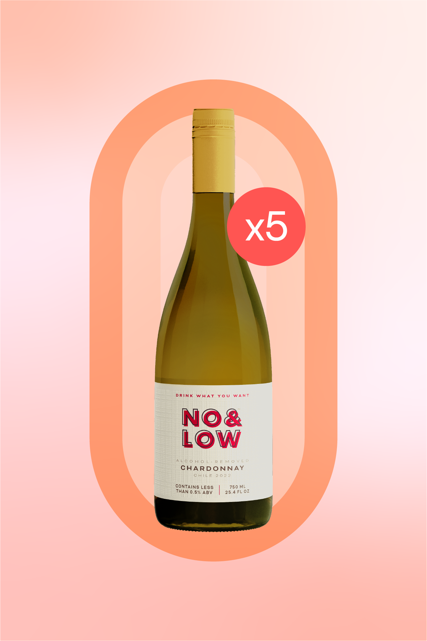 No & Low non-alcoholic chardonnay alternative