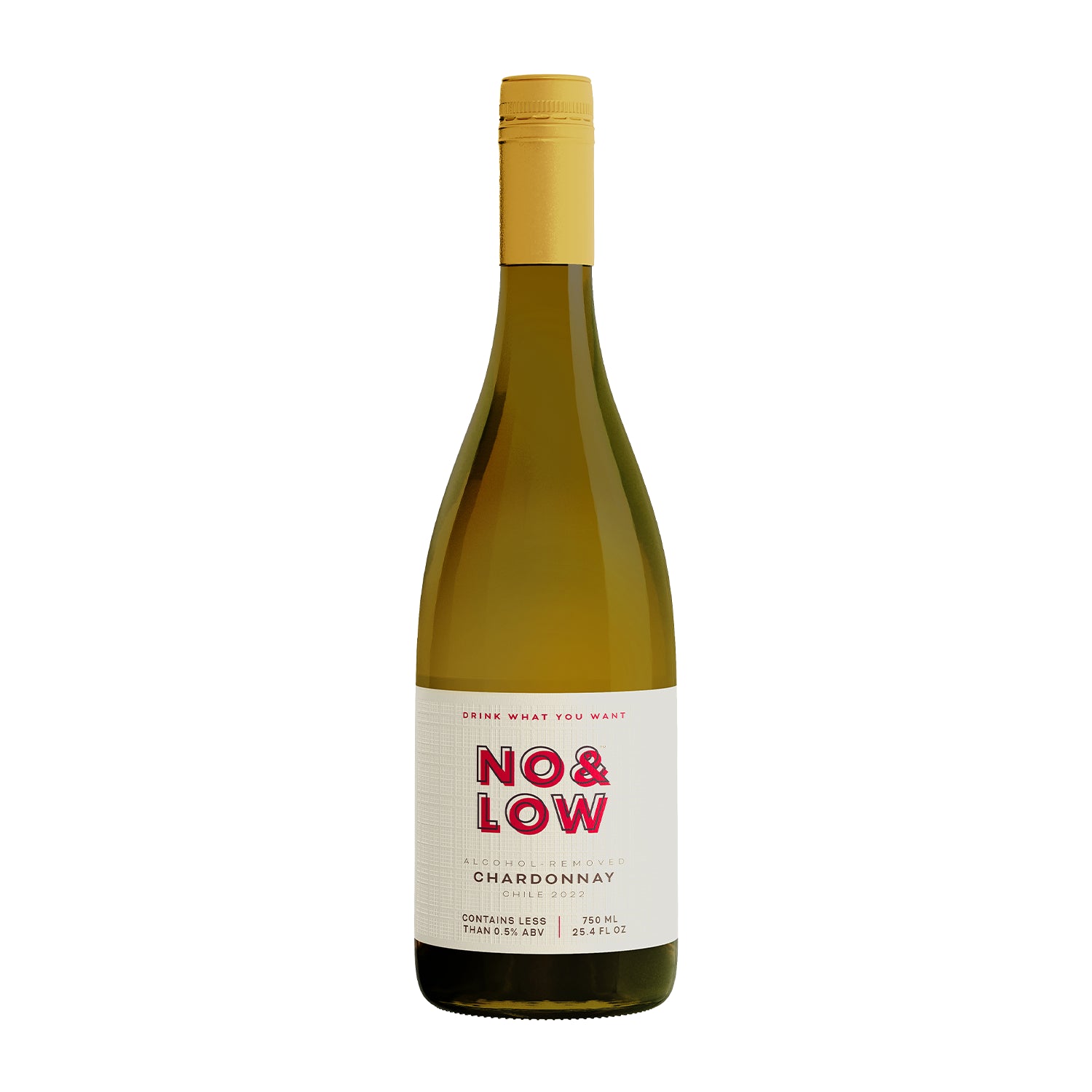 No & Low non alcoholic Chardonnay white wine alternative