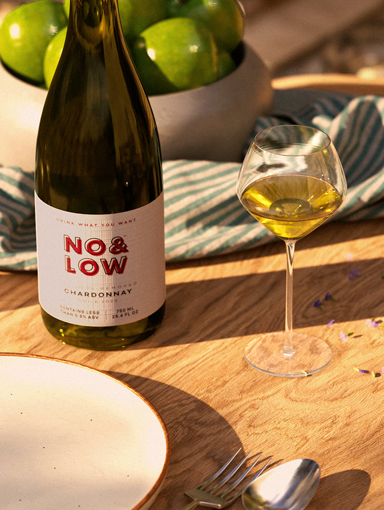 No & Low non alcoholic chardonnay