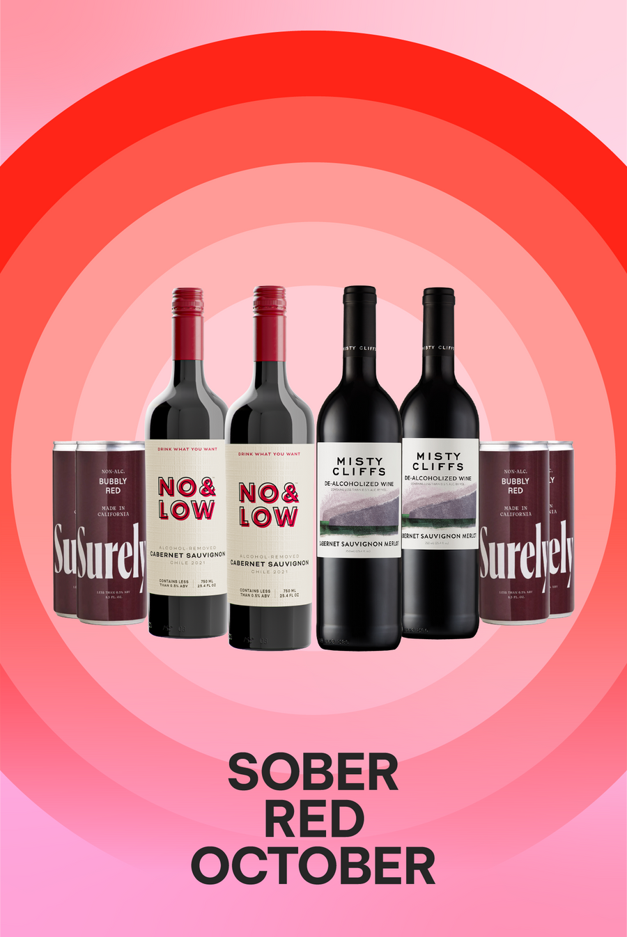 No & Low Sober Red October bundle