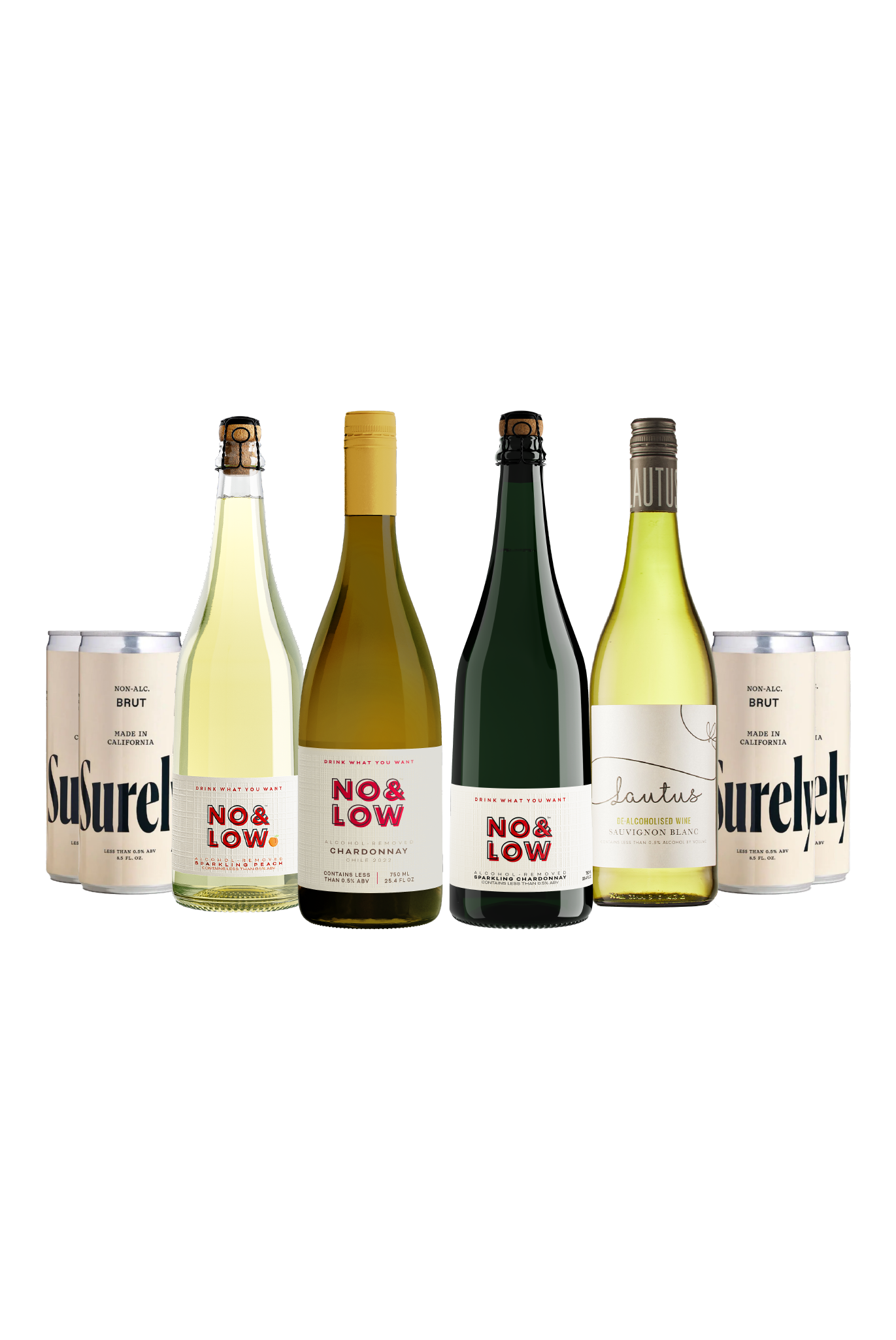 No & Low Sober White October bundle
