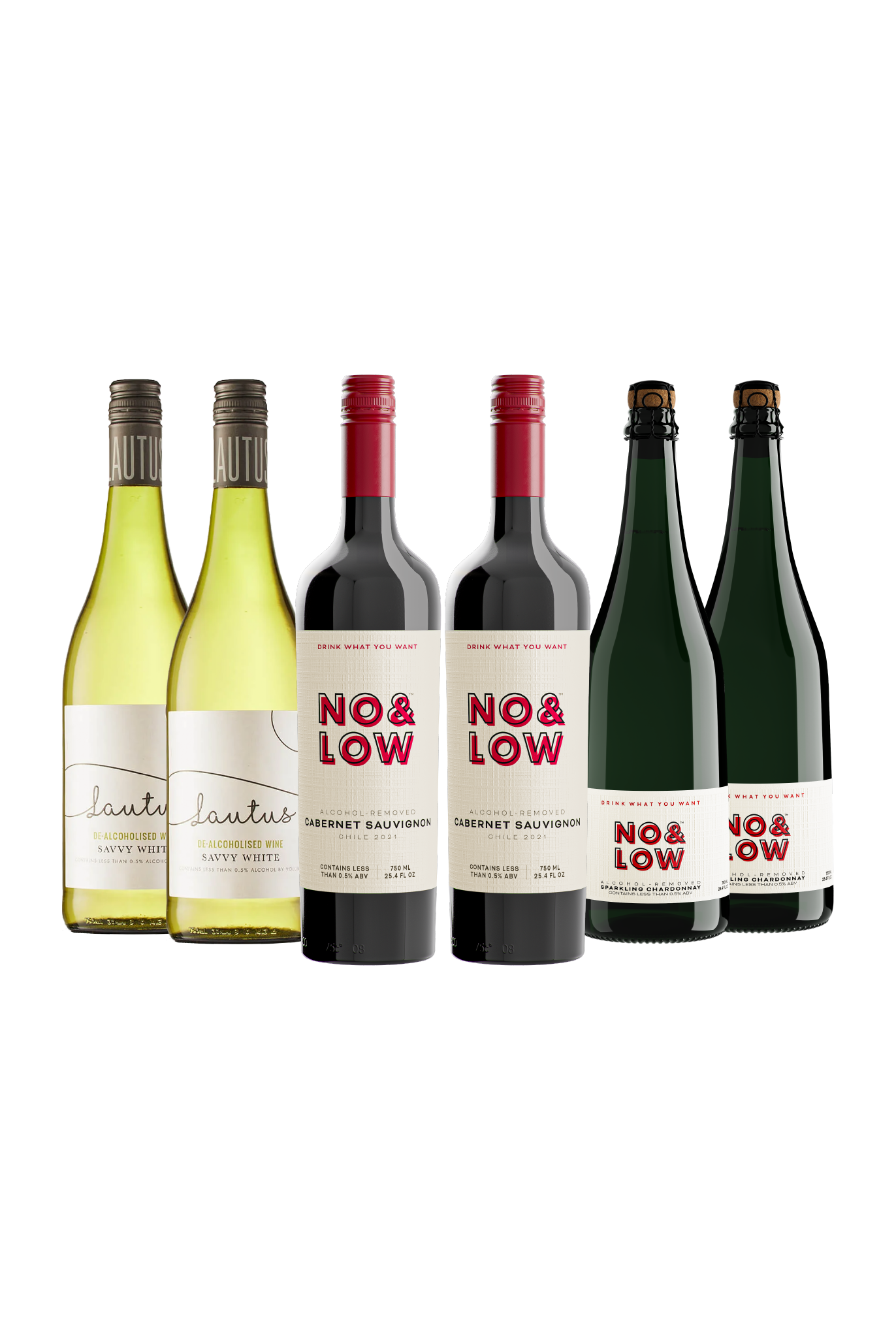 No & Low christmas wines bundle