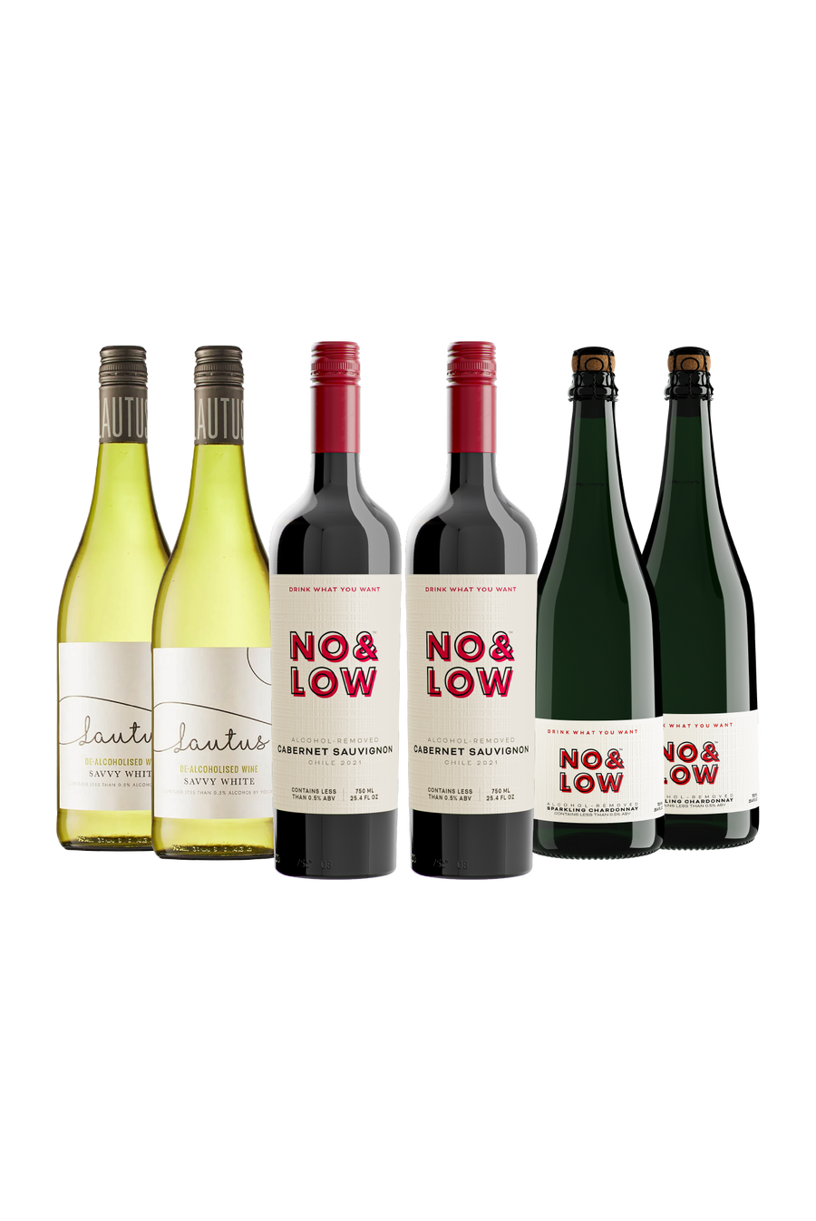 No & Low christmas wines bundle