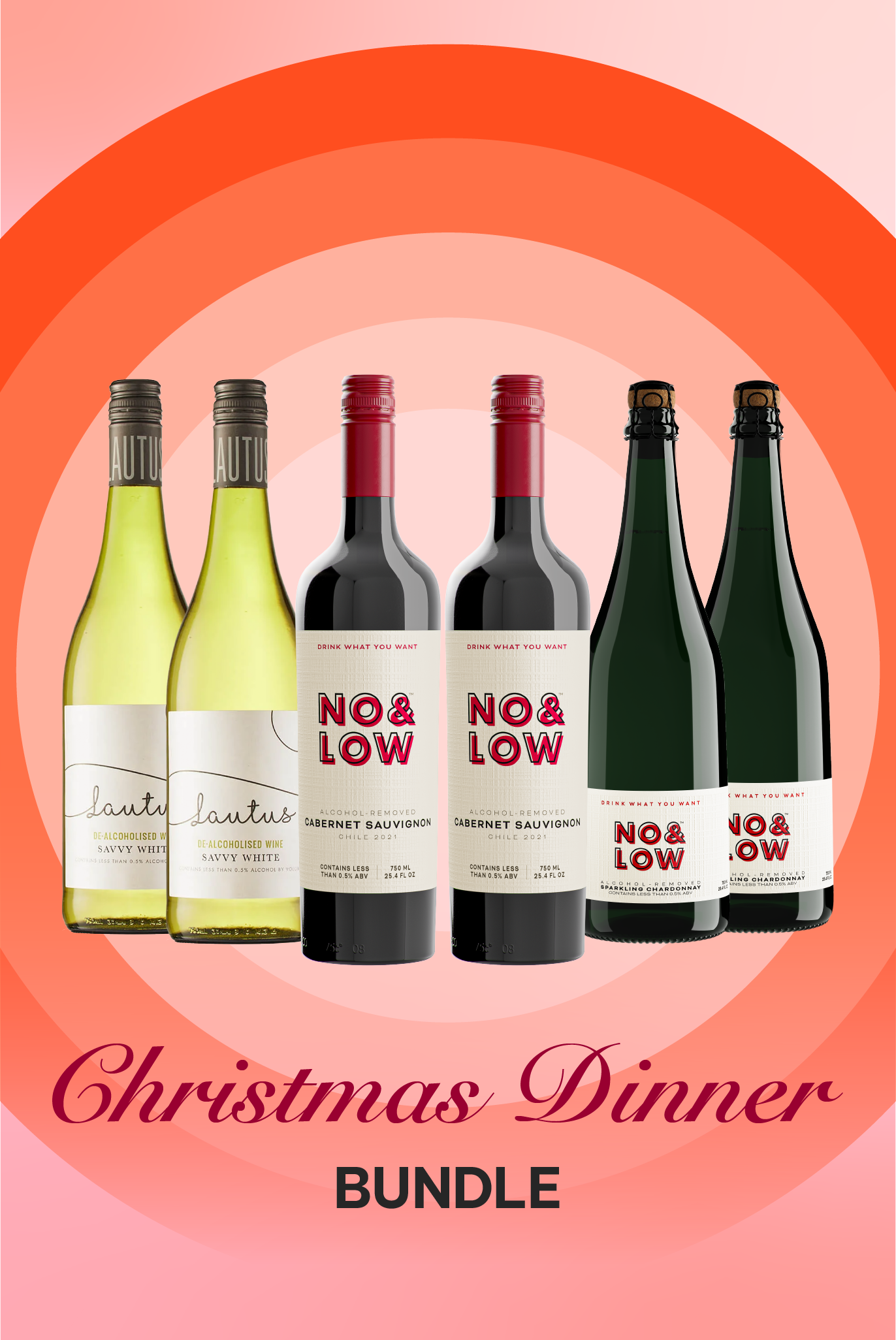 No & Low christmas wines bundle