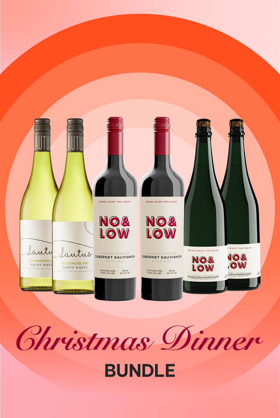 No & Low christmas wines bundle
