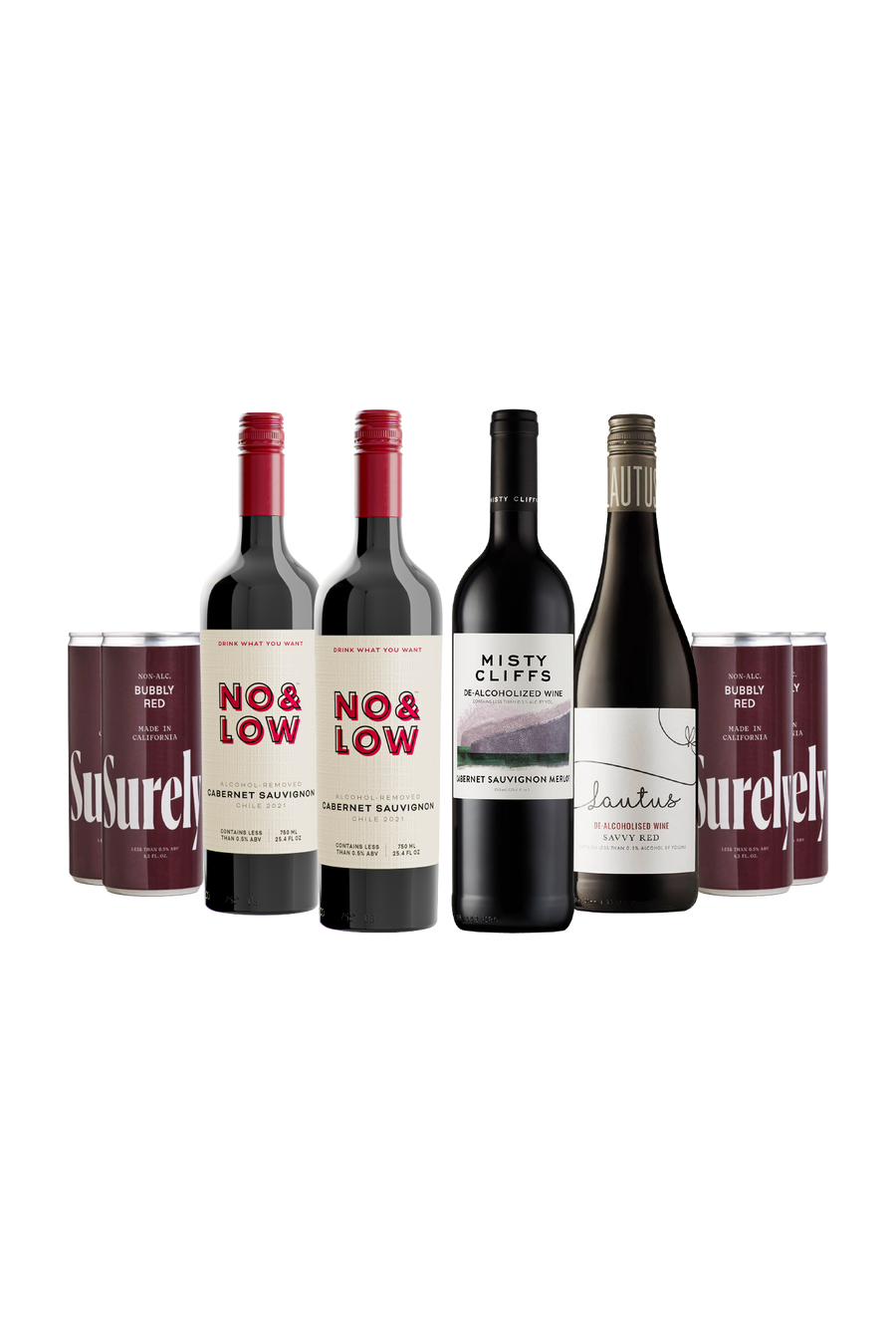 No & Low red wine bundle