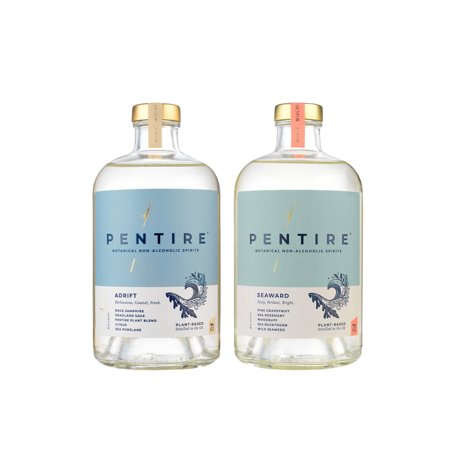 Pentire non-alcoholic gin alternative spirit