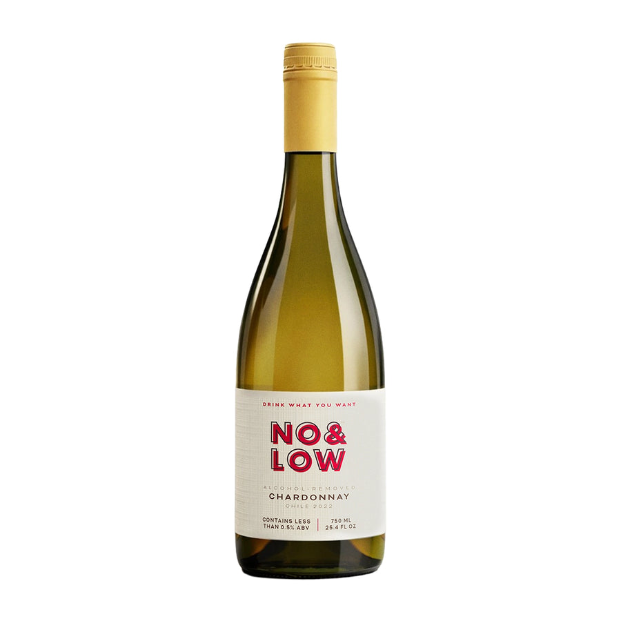 No & Low non alcoholic Chardonnay white wine alternative