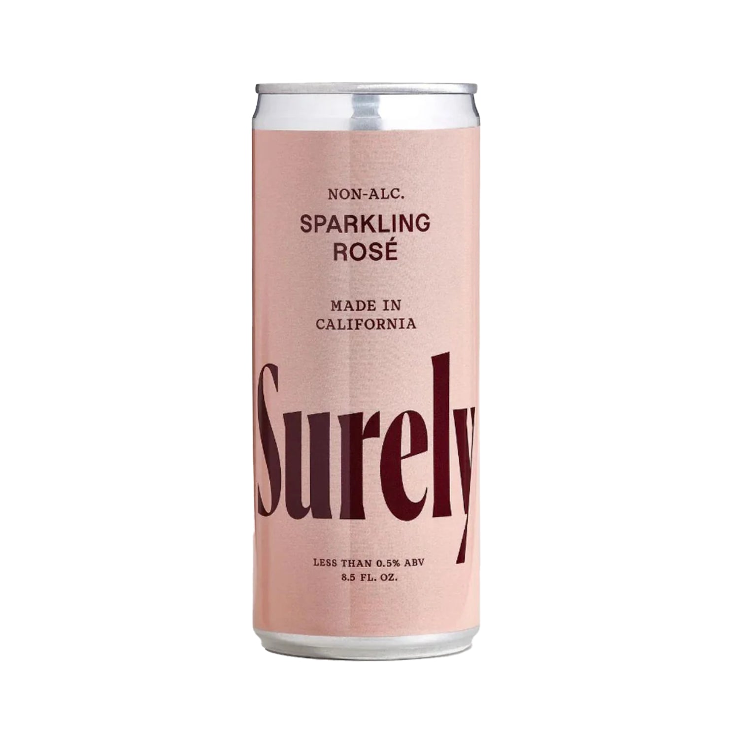 Surely Sparkling Rosé (4-Pack) - Non Alcoholic Sparkling Rosé · No & Low