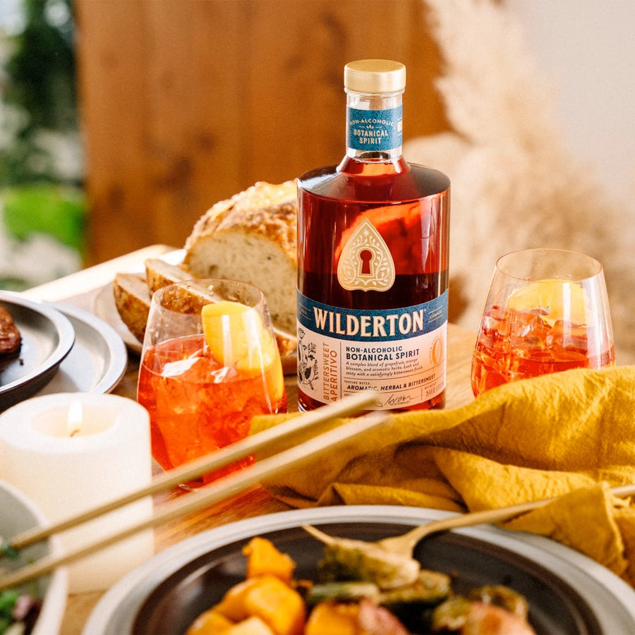 Wilderton non-alcoholic Aperol aperitif
